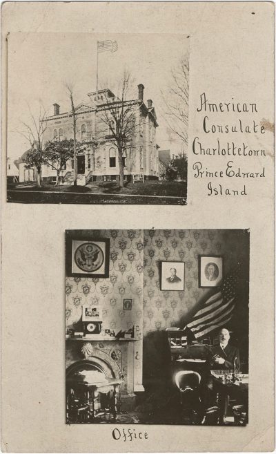 , American Consulate Charlottetown, Prince Edward Island. Office. (1443), PEI Postcards