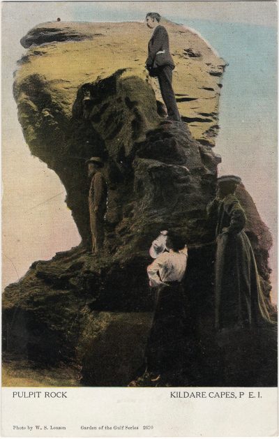 , Pulpit Rock, Kildare Capes, P.E.I. (1453), PEI Postcards