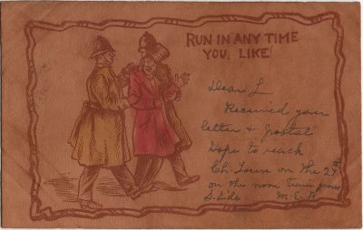, Run In any time you like! (1470), PEI Postcards