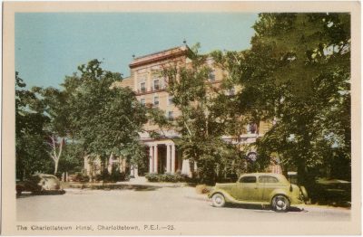 , The Charlottetown Hotel, Charlottetown, P.E.I. (1615), PEI Postcards