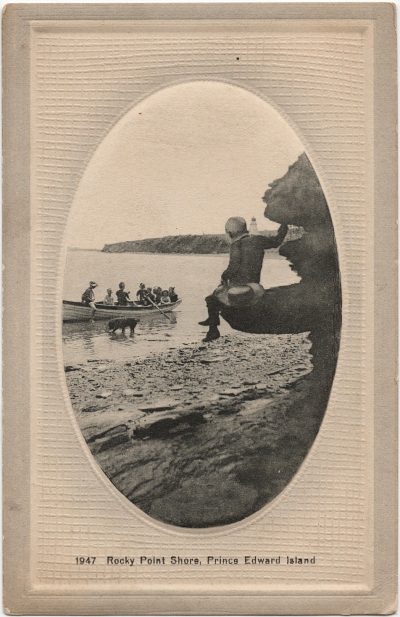 , Rocky Point Shore, Prince Edward Island (1684), PEI Postcards