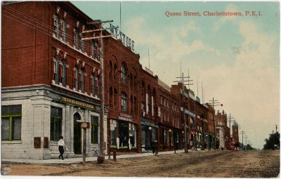 , Queen Street, Charlottetown, P.E.I. (1647), PEI Postcards