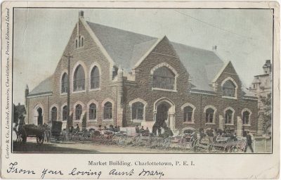 , Market Building, Charlottetown, P.E.I. (1690), PEI Postcards