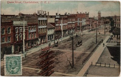 , Queen Street, Charlottetown, P.E.I. (1734), PEI Postcards