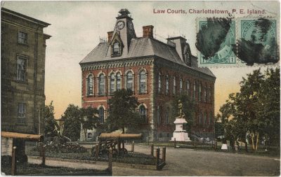 , Law Courts, Charlottetown, P.E. Island (1746), PEI Postcards