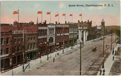 , Queen Street, Charlottetown, P.E.I. (1780), PEI Postcards
