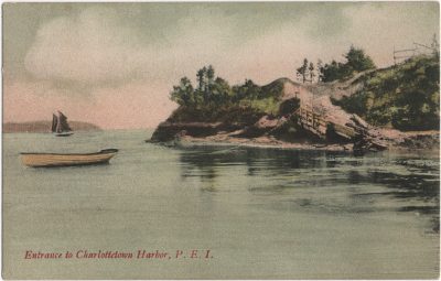 , Entrance to Charlottetown Harbor, P.E.I. (1835), PEI Postcards