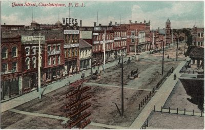 , Queen Street, Charlottetown, P.E.I. (1903), PEI Postcards