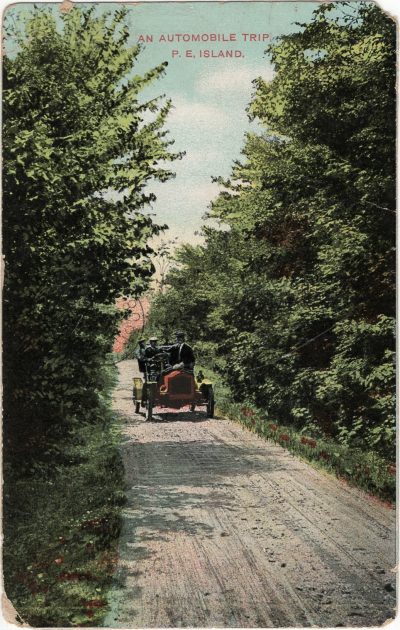 , An Automobile Trip, P.E. Island (1953), PEI Postcards