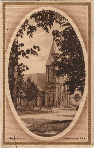 , Baptist Church Charlottetown, P.E.I. (1959), PEI Postcards