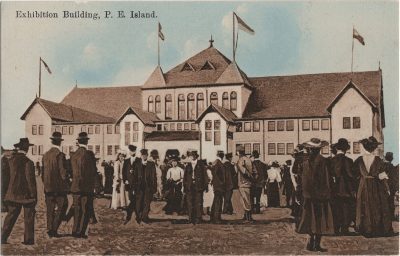 , Exhibition Building, P.E. Island (2073), PEI Postcards