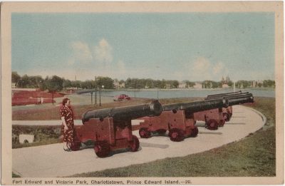 , Fort Edward and Victoria Park, Charlottetown, Prince Edward Island. (2092), PEI Postcards