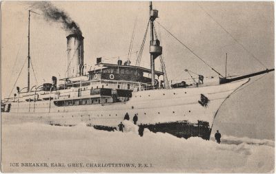 , Ice Breaker, Earl Grey, Charlottetown, P.E.I. (2106), PEI Postcards
