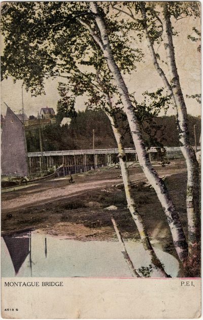 , Montague Bridge, P.E.I. (2143), PEI Postcards