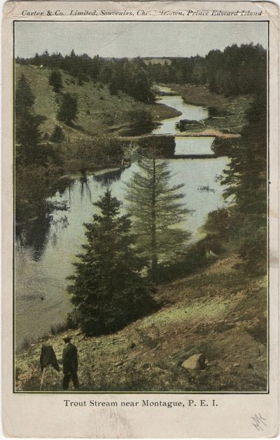 , Trout Stream near Montague, P.E.I. (2210), PEI Postcards