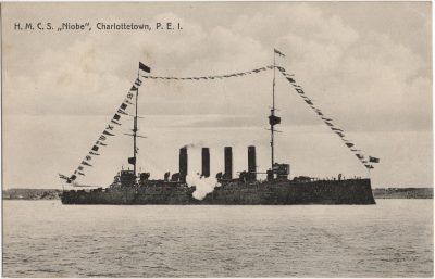 , H.M.C.S. Niobe, Charlottetown, P.E.I. (2195), PEI Postcards