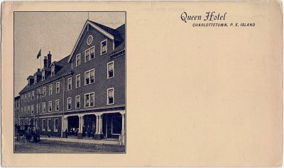 , Queen Hotel, Charlottetown, P.E. Island (2161), PEI Postcards