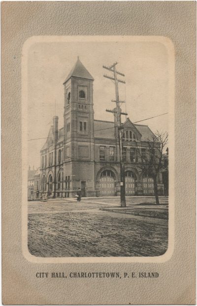, City Hall, Charlottetown, P.E. Island. (2267), PEI Postcards