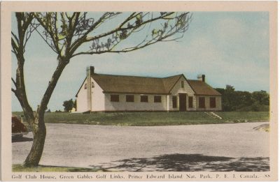 , Golf Club House, Green Gables Golf Links, Prince Edward Island Nat. Park, P.E.I. Canada. (2286), PEI Postcards