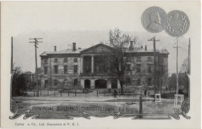 , Provincial Buildings, Charlottetown, P.E.I. (2289), PEI Postcards