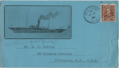 , S.S. Hochelaga. Delightful four hour boat trip on the Northumberland Straits between Pictou and
    Charlottetown. (2296), PEI Postcards
