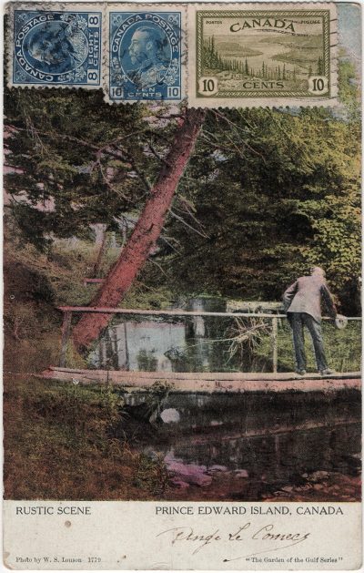 , Rustic Scene Prince Edward Island, Canada (2391), PEI Postcards