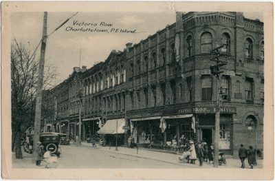 , Victoria Row, Charlottetown, P.E. Island. (2406), PEI Postcards