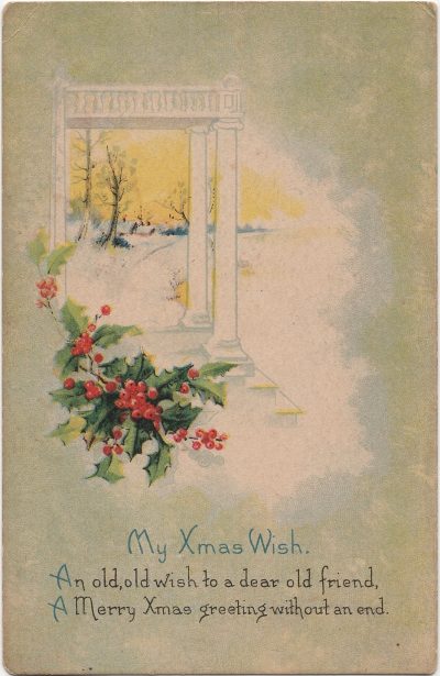 , My Xmas Wish. (2432), PEI Postcards