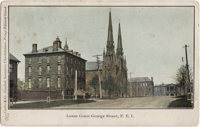 , Lower Great George Street, P.E.I. (2463), PEI Postcards