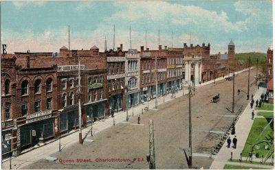 , Queen Street, Charlottetown, P.E.I. (2454), PEI Postcards