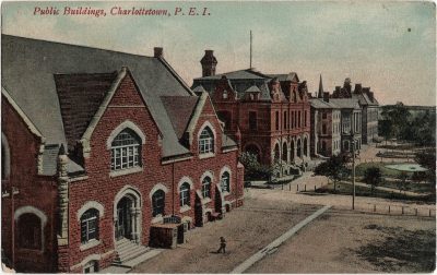 , Public Buildings, Charlottetown, P.E.I. (2502), PEI Postcards