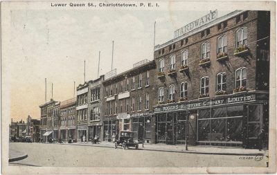 , Lower Queen St., Charlottetown, P.E.I. (2496), PEI Postcards