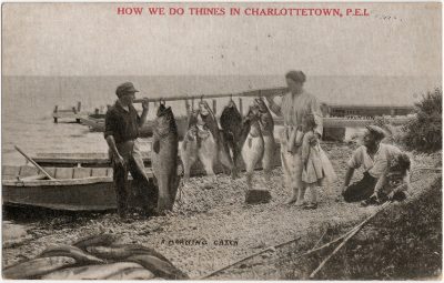 , How we do thines (SP) in Charlottetown, PEI (2527), PEI Postcards