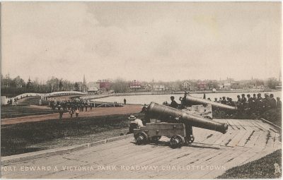 , Port Edward {Fort Edward} &#038; Victoria Park Roadway, Charlottetown (2634), PEI Postcards