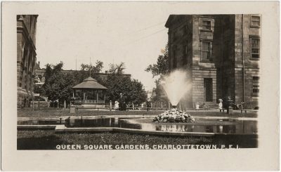 , Queen Square Gardens, Charlottetown, P.E.I. (2636), PEI Postcards
