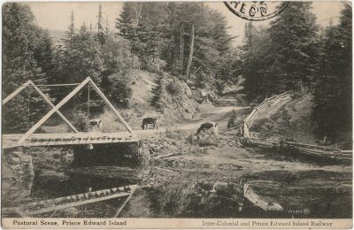 , Pastoral Scene, Prince Edward Island (2614), PEI Postcards