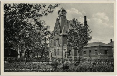 , Post Office, Summerside, Prince Edward Island (2680), PEI Postcards