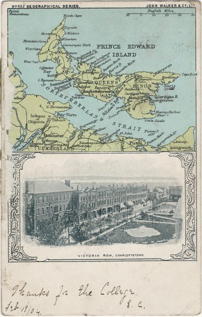 , Victoria Row, Charlottetown (2664), PEI Postcards