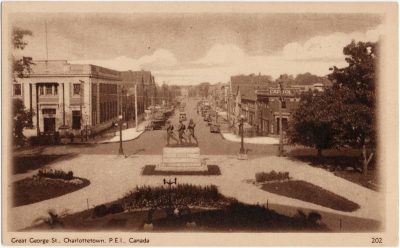 , Great George St., Charlottetown, P.E.I., Canada. (2739), PEI Postcards