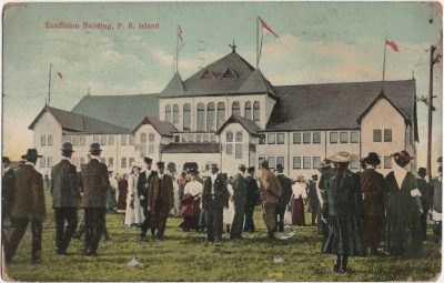, Exhibition Building, P.E. Island. (2786), PEI Postcards