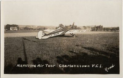 , Maritime Air Tour Charlottetown, P.E.I. (2752), PEI Postcards