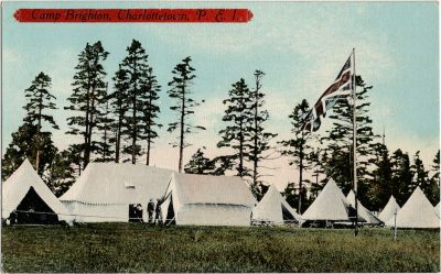 , Camp Brighton, Charlottetown, P.E.I. (2813), PEI Postcards