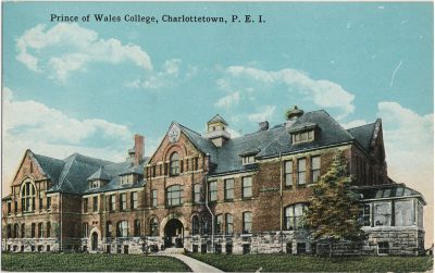 , Prince of Wales College, Charlottetown, P.E.I. (2805), PEI Postcards