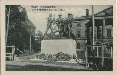 , War Memorial Charlottetown, P.E.I. (2866), PEI Postcards