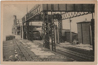 , Car Ferry, Port Borden, P.E.I. Photo by W.S. Louson. (2926), PEI Postcards