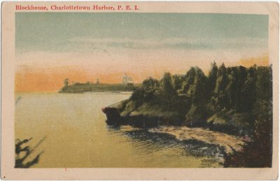 , Blockhouse, Charlottetown Harbor, P.E.I. (3029), PEI Postcards