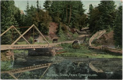 , Pastoral Scene, Prince Edward Island (3024), PEI Postcards