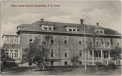 , Prince County Hospital, Summerside, P.E. Island (3167), PEI Postcards