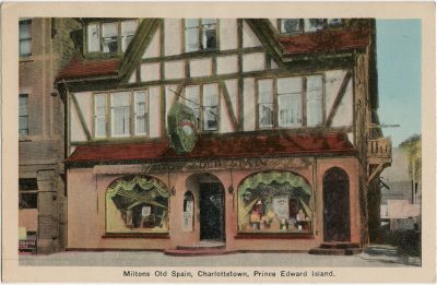 , Miltons Old Spain, Charlottetown, Prince Edward Island. (3253), PEI Postcards