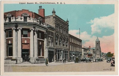 , Upper Queen St., Charlottetown, P.E.I. (3247), PEI Postcards
